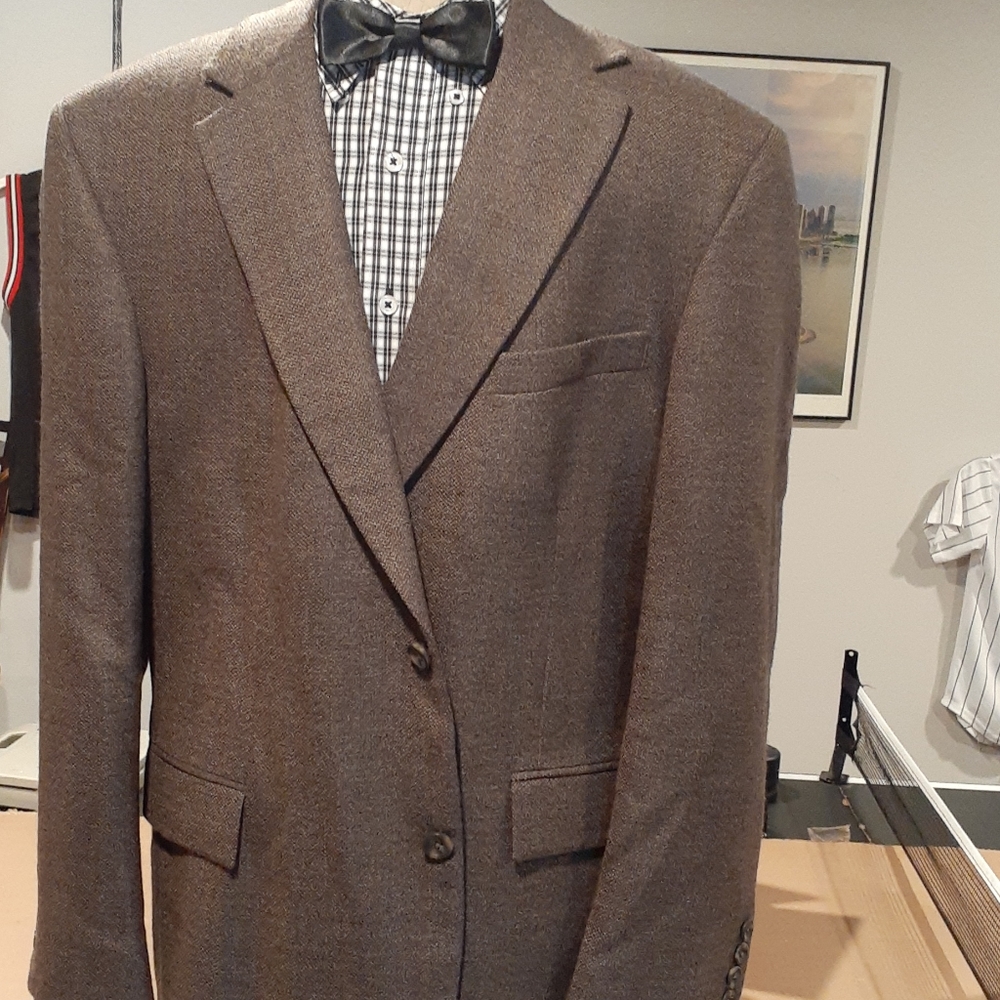 croft & barrow Brown Men's Sport Coat Blazer